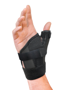 Reversible Thumb Stabilizer, Unisex, One Size Fits Most- Black
