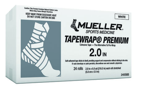 Mueller Sports Medicine MTape Athletic Tape 6-Pack - White