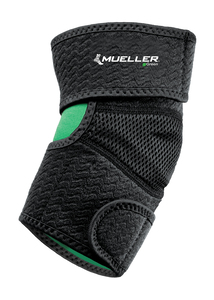 Mueller Adjustable Elbow Support, Black, One Size