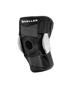 Self-Adjusting™ Hinged Knee <em class="search-results-highlight">Brace</em>, Unisex, One Size Fits Most- Black/Grey