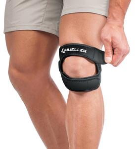 Adjustable Max Knee Strap, Unisex, One Size Fits Most- <em class="search-results-highlight">Black</em>