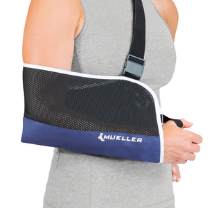 Adjustable Arm Sling, Unisex, One Size Fits Most- Blue